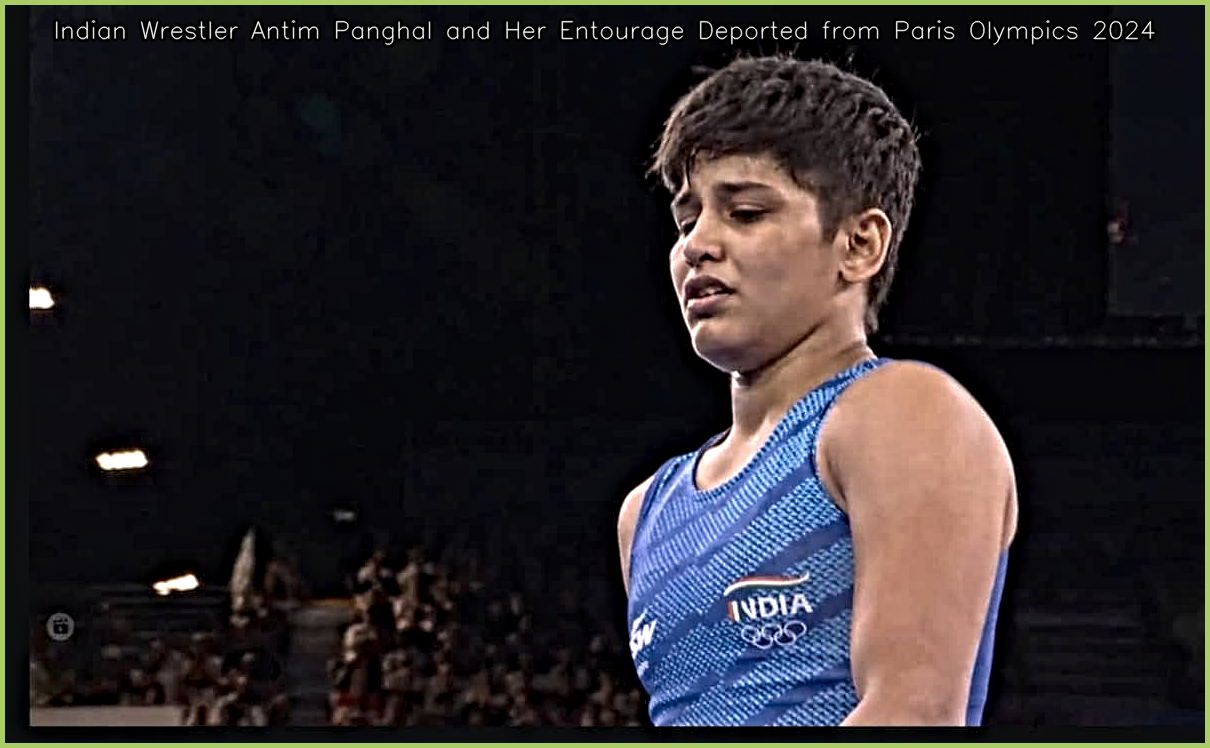 Indian Wrestler Antim Panghal And Her Entourage Deported From Paris